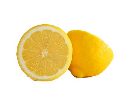 Limones para agua de limón para adelgazar